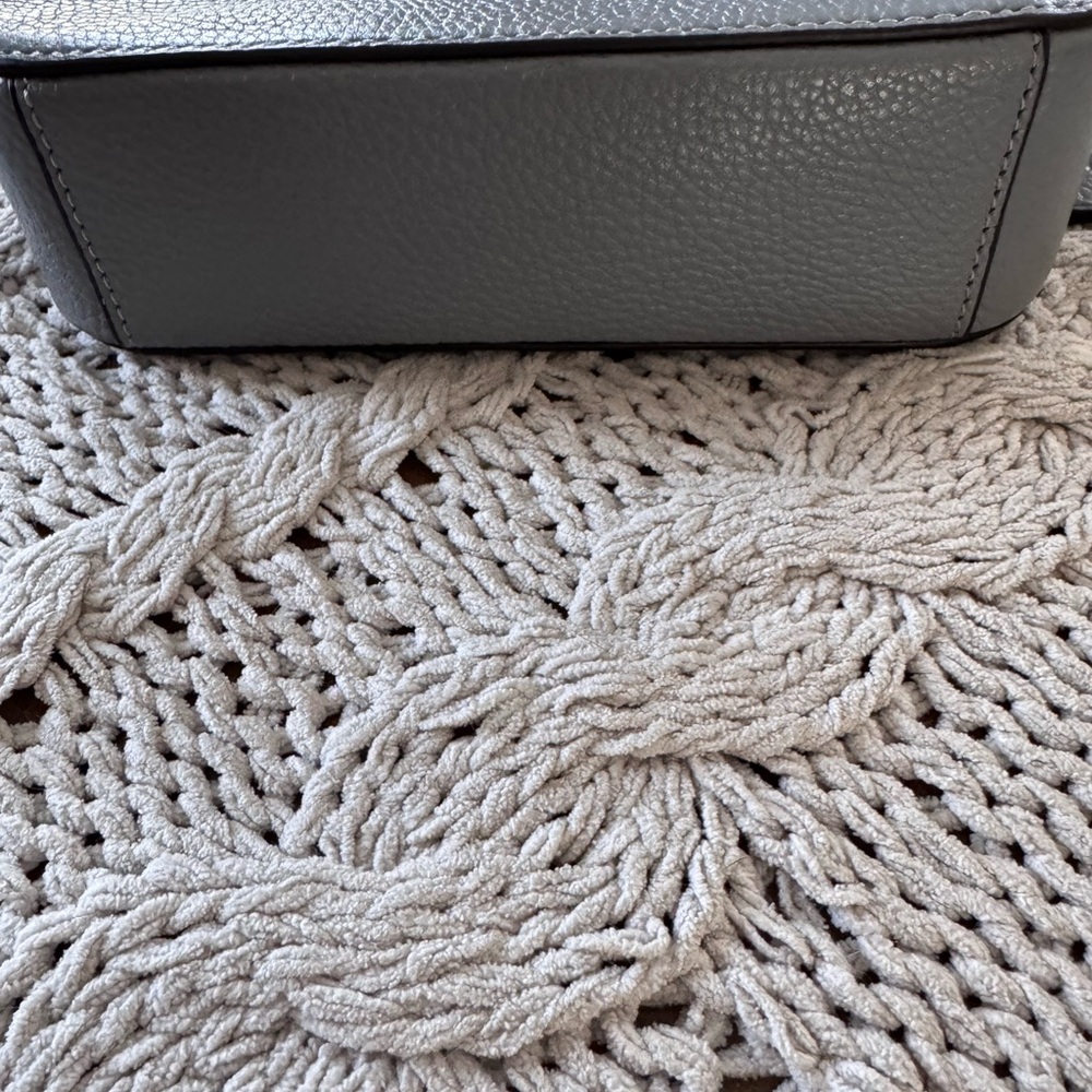 Coach Pebble Leather Crossbody Bag and Wallet in Gray - Picture 4 of 8